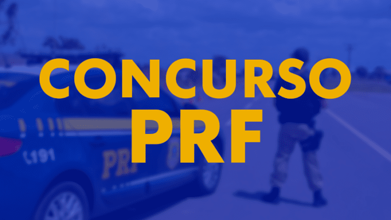 Edital do concurso da PRF sai dia 19 de janeiro