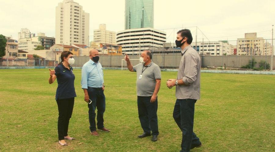 Vila Velha recebe visita técnica da CBF em campos do município