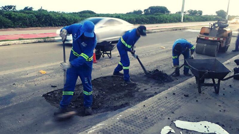 Operação Tapa Buracos com horário estendido