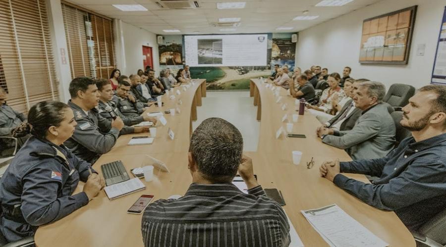 Forças policiais debatem ações para o carnaval no município de Vila Velha