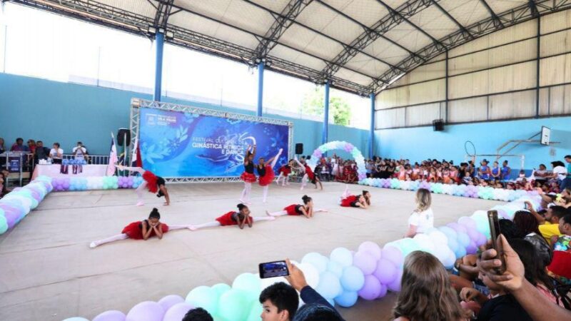 Mais de 600 alunos participarão do Festival de Ginástica Rítmica e Dança