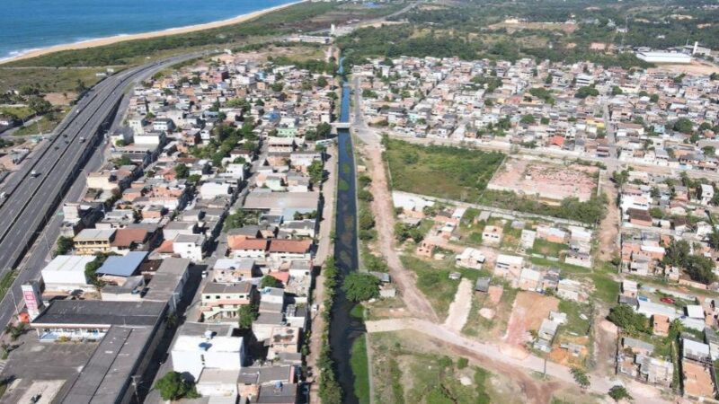 Transformação de São Conrado com as obras de macrodrenagem do Canal do Congo.
