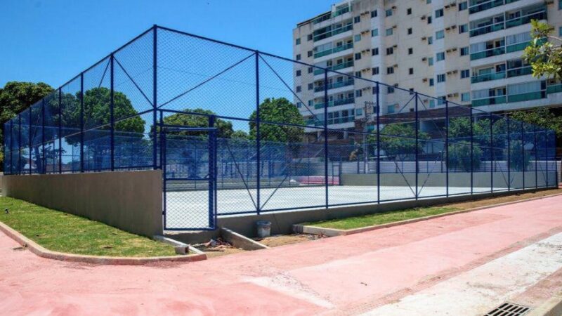 Obra da Praça em Jardim Guadalajara Alcança Marca de 70% de Conclusão