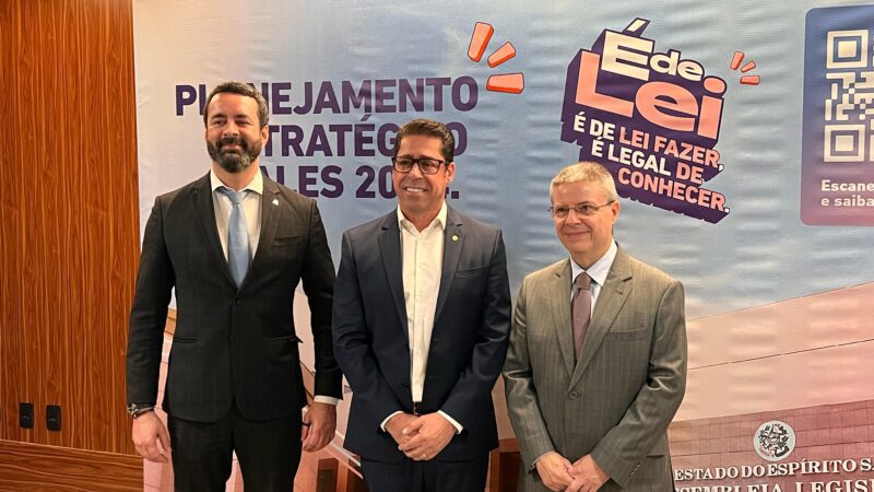 Deputados se unem na Assembleia Legislativa para desenvolver plano estratégico inédito