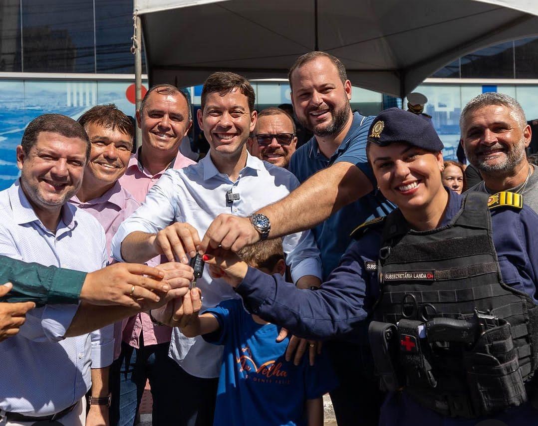 Arnaldinho Borgo Sextou com S de Segurança Pública em Vila Velha!