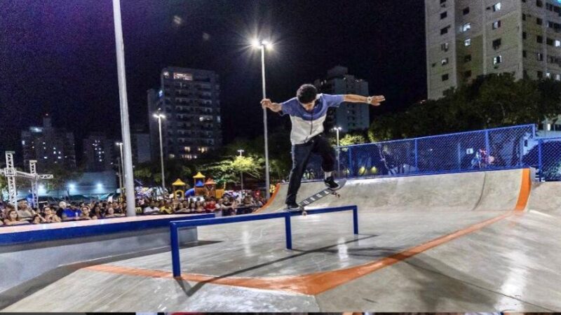 Competição de Skate Rei da Quadra atrai Skatistas para Coqueiral de Itaparica