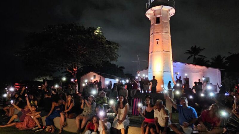 Farol Santa Luzia recebe luau com shows nesta sexta-feira (21)