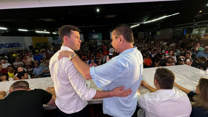 Prefeito Euclerio Sampaio Fortalece Apoio a Arnaldinho Borgo em Convenção de Vila Velha