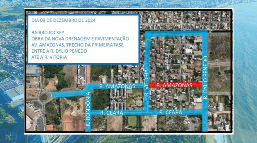 Trânsito será alterado no Jockey de Itaparica para execução de obras