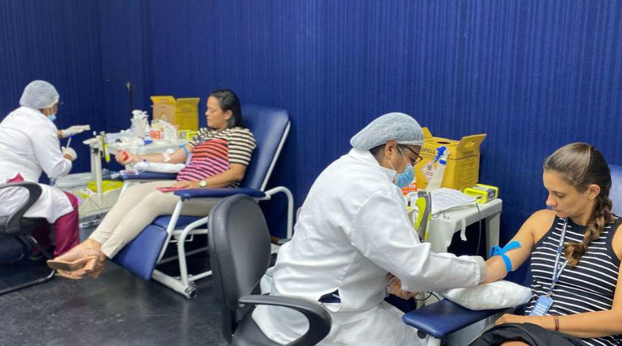 Coleta de sangue será realizada mensalmente no Boulevard Shopping