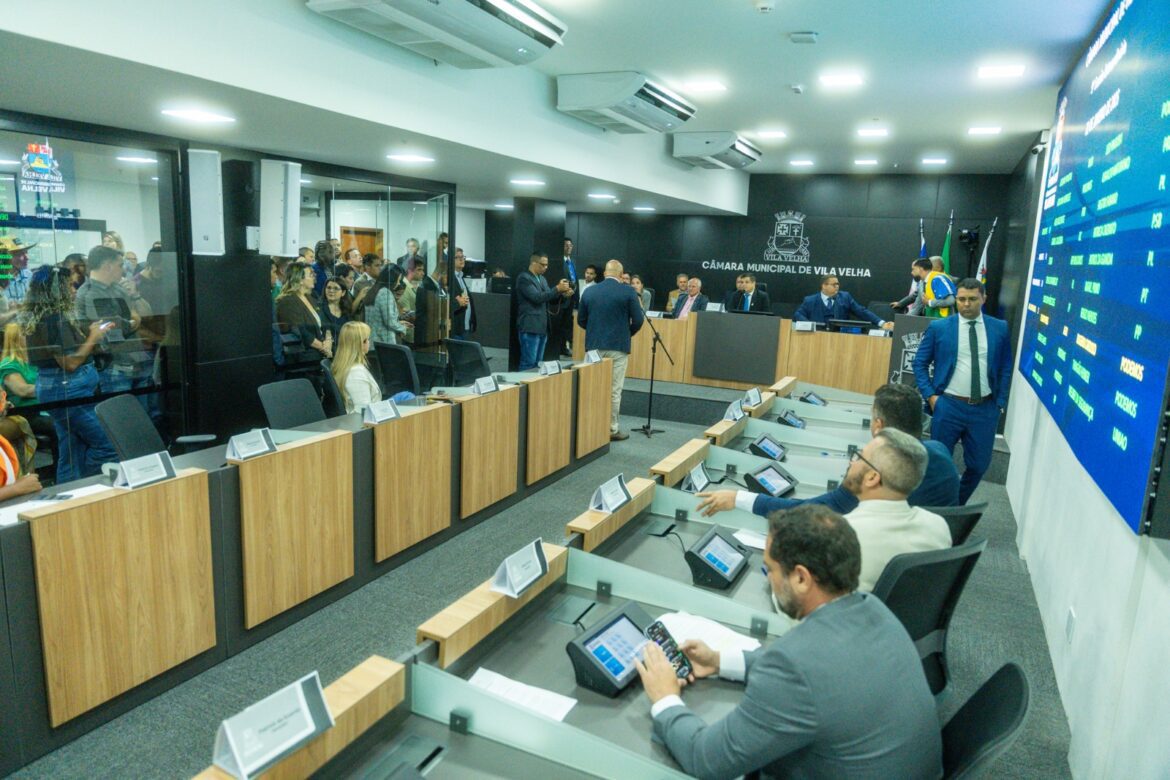 Mês de março com produção legislativa elevada na Câmara de Vila Velha