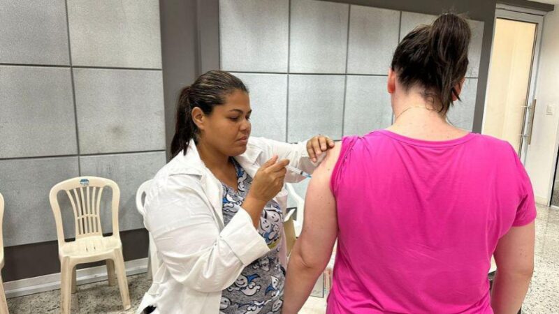 Campanha de vacinação contra influenza continua com ações itinerantes nesta semana