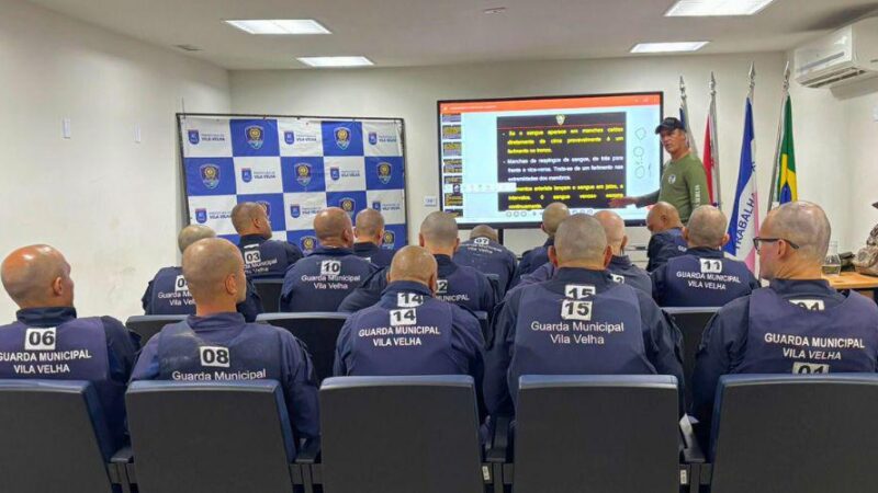 Guarda Municipal inicia capacitação com o primeiro curso de operações ambientais e rurais