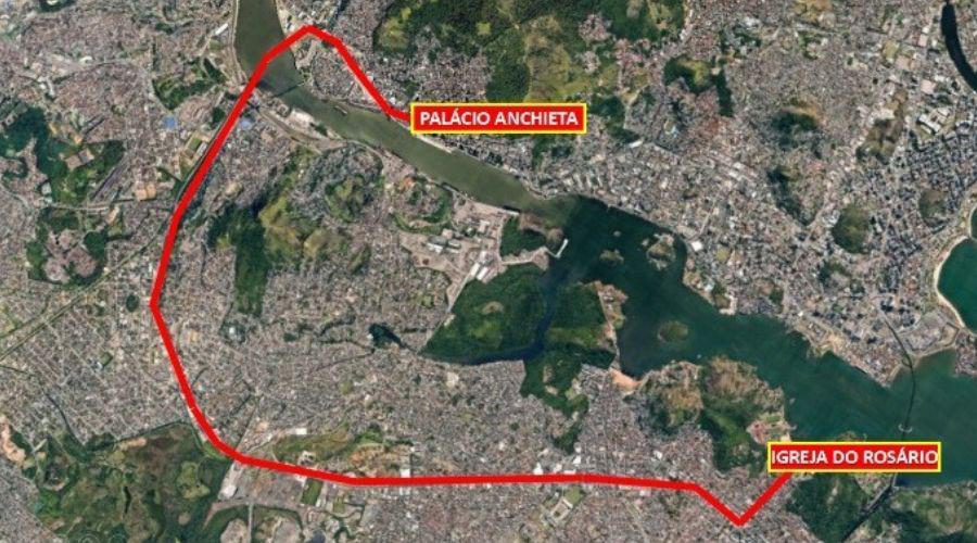 Comemorações do aniversário de Vila Velha terá interdições no trânsito entre quinta e domingo