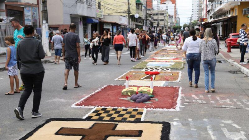 Montagem dos Tapetes de Corpus Christi irá interditar vias temporariamente