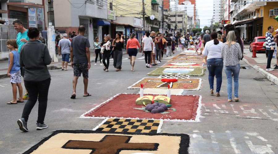 Montagem dos Tapetes de Corpus Christi irá interditar vias temporariamente
