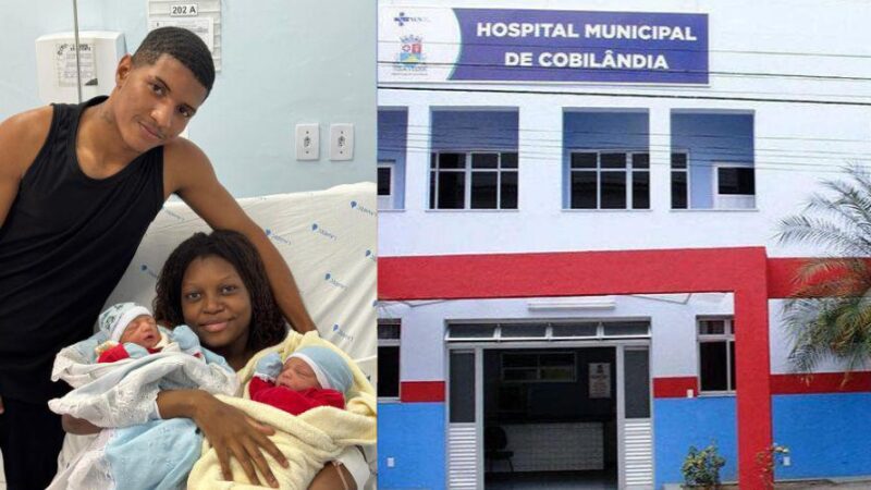 Gêmeos nascem em hospital de Vila Velha e mobilizam equipe médica