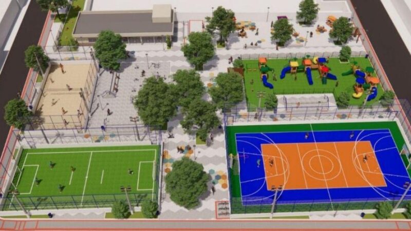 Obras da nova área de lazer de Jabaeté começam nesta quinta-feira