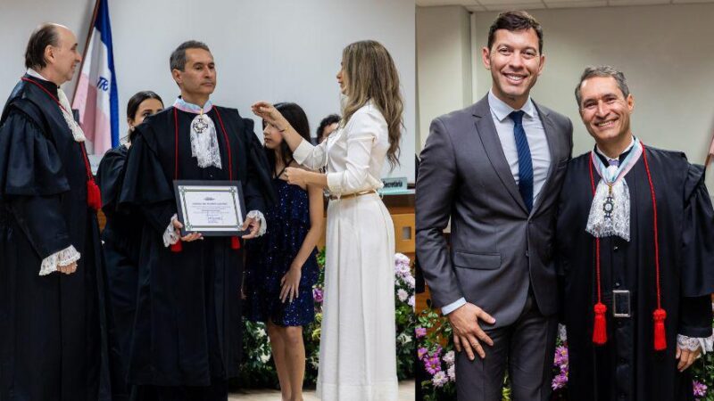 Prefeito prestigia posse do novo desembargador do Tribunal de Justiça