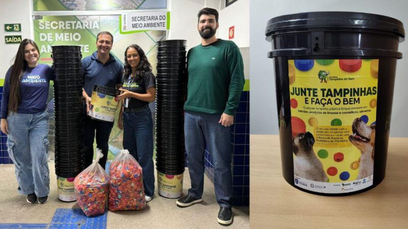 Padarias passam a coletar tampinhas em apoio a projeto ambiental de Vila Velha