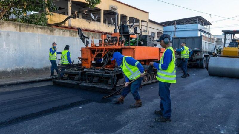 Vila Velha recupera mais de 440 mil m² de vias com pavimentação e tapa-buracos