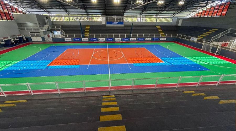Novo piso da Arena Tartarugão será inaugurado nesta quinta com programação especial