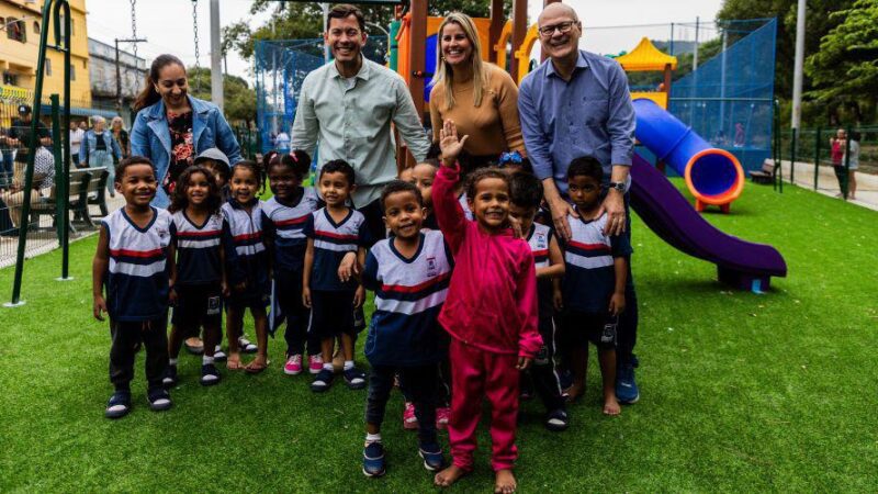 São Torquato recebe nova área de lazer com estrutura para toda a família