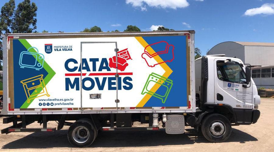 Cata-móveis, cata-treco e cata-galho realizam 600 coletas por mês na cidade