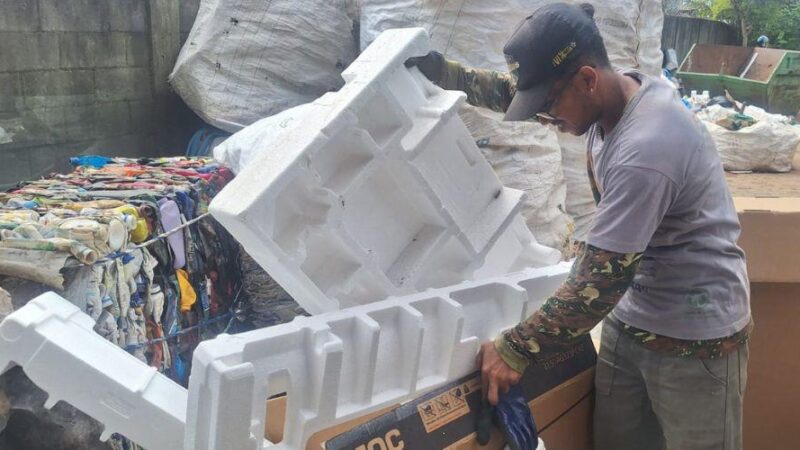 Município inicia coleta de isopor para reciclagem