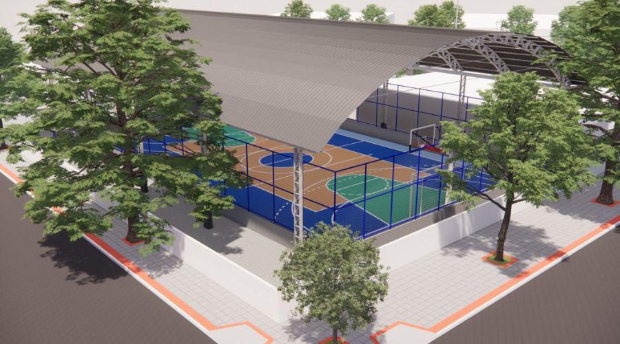 Nova quadra esportiva de Vila Nova começa a ser construída nesta terça-feira