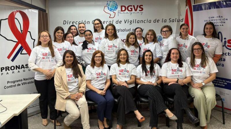 Equipe de Vila Velha amplia ações de combate à sífilis em missão no Paraguai
