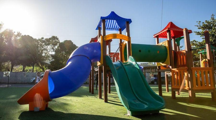 Praça de lazer é entregue à comunidade de Sagrada Família nesta quarta-feira (3)