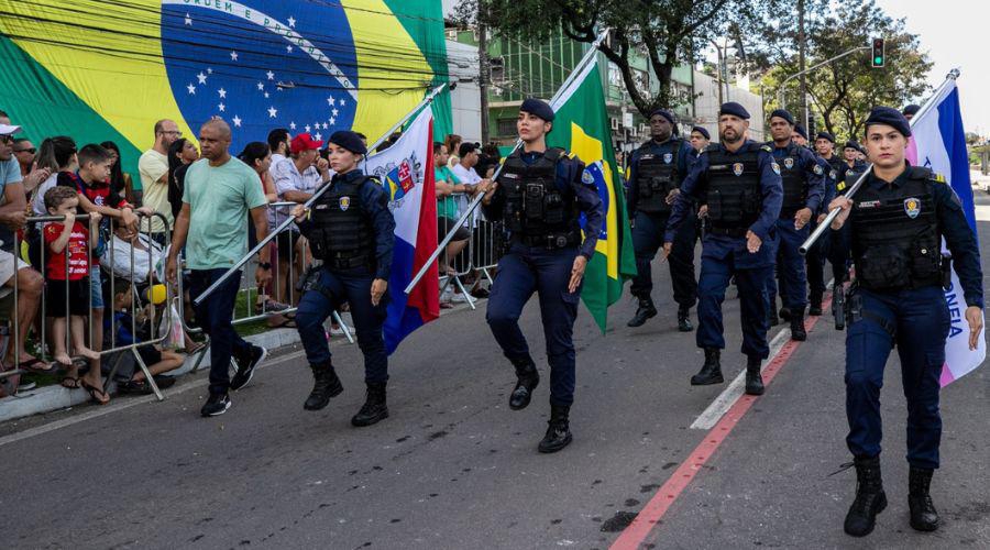 Guarda Municipal de Vila Velha marca presença no Desfile Cívico-Militar neste domingo