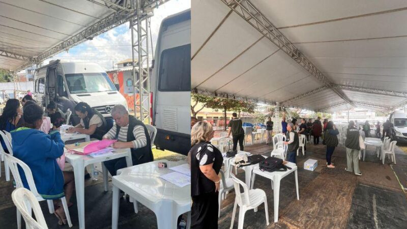 Jabaeté conta com atendimento social voltado a famílias da ocupação