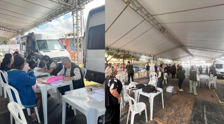 Jabaeté conta com atendimento social voltado a famílias da ocupação
