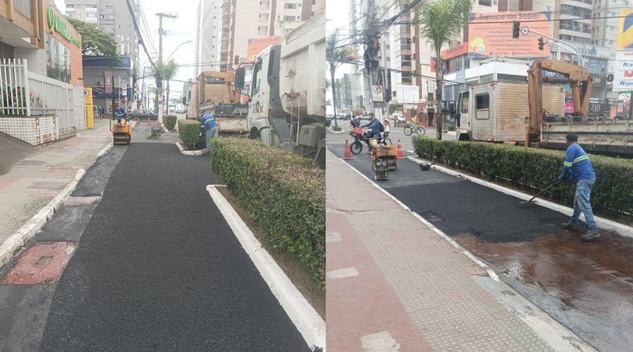 Prefeitura dá início ao recapeamento de 4 km da ciclovia na orla do Aribiri à Praia da Costa