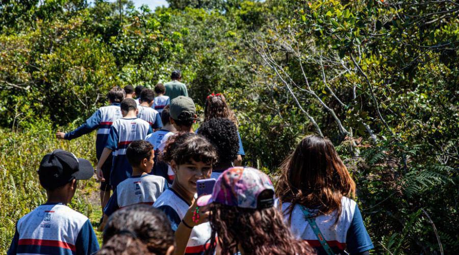Projeto leva estudantes da Região 5 ao Centro de Educação Ambiental de Jacarenema