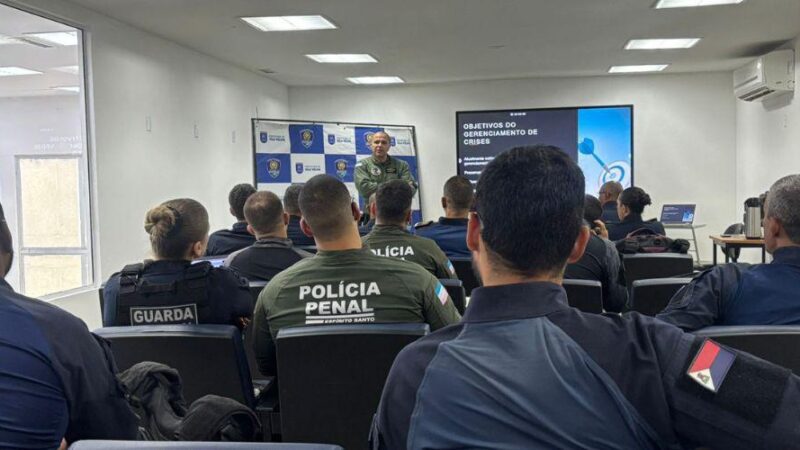 Prefeitura investe em treinamento da Guarda Municipal com curso de Gerenciamento de Crise