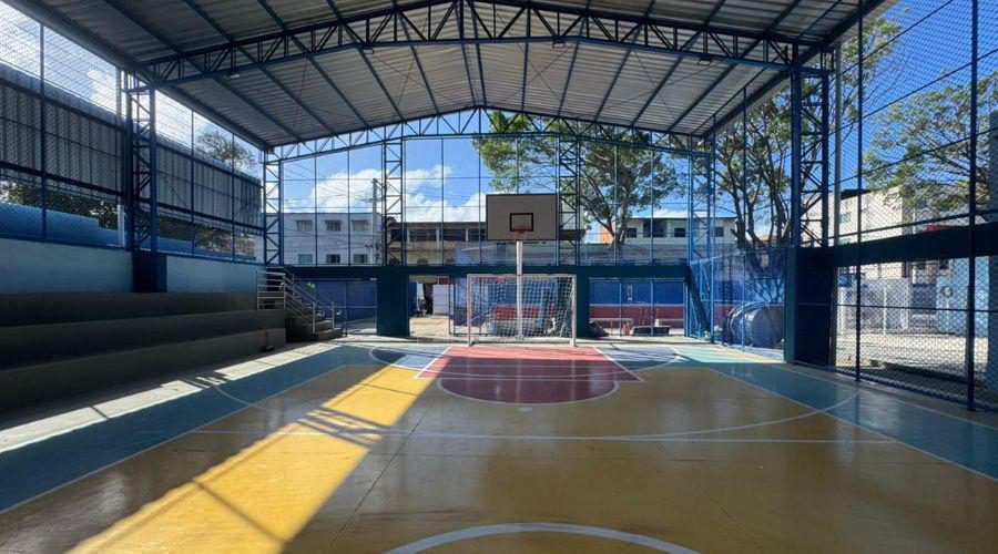 Inauguração de quadra poliesportiva marca melhorias na escola de Boa Vista I nesta terça-feira (28)