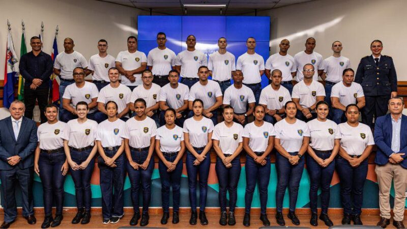 Trinta novos agentes iniciam formação na Guarda Municipal de Vila Velha