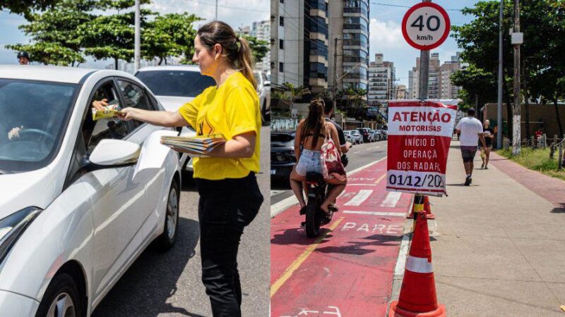 Guarda Municipal intensifica ações educativas nos pontos que receberam novos radares