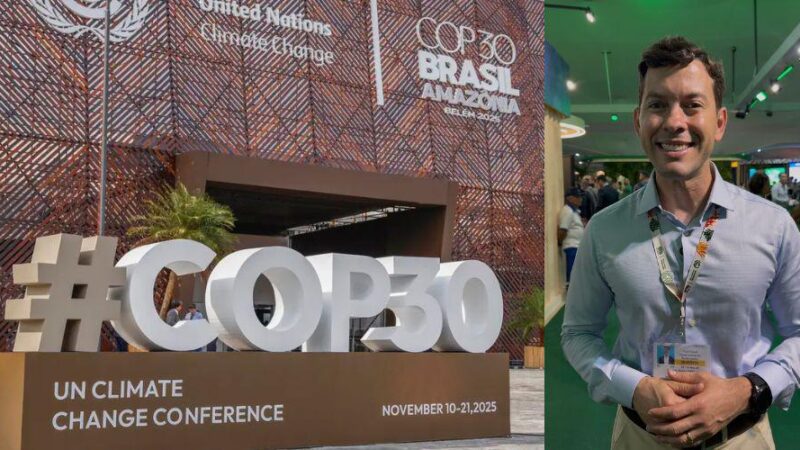 Arnaldinho Borgo participa de mais um painel da COP30 nesta quarta-feira