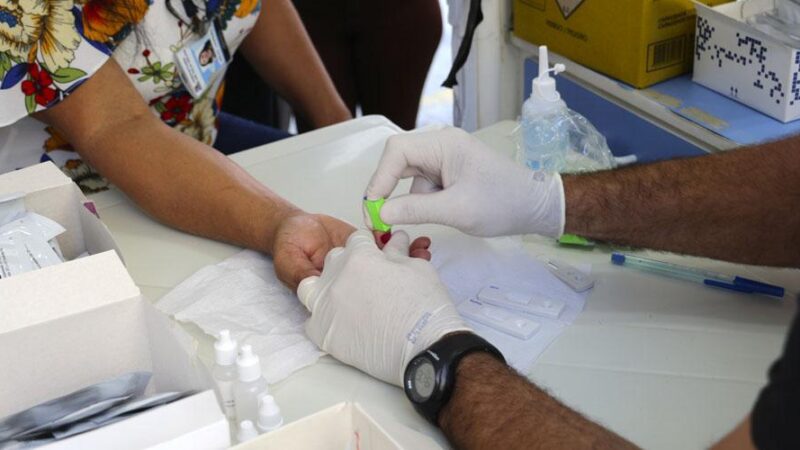 Secretaria de Saúde intensifica testagem rápida para HIV e sífilis
