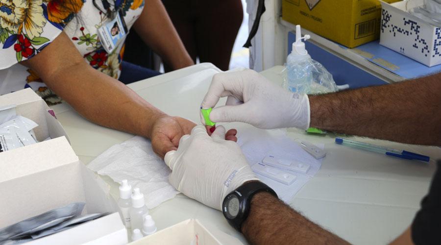 Secretaria de Saúde intensifica testagem rápida para HIV e sífilis