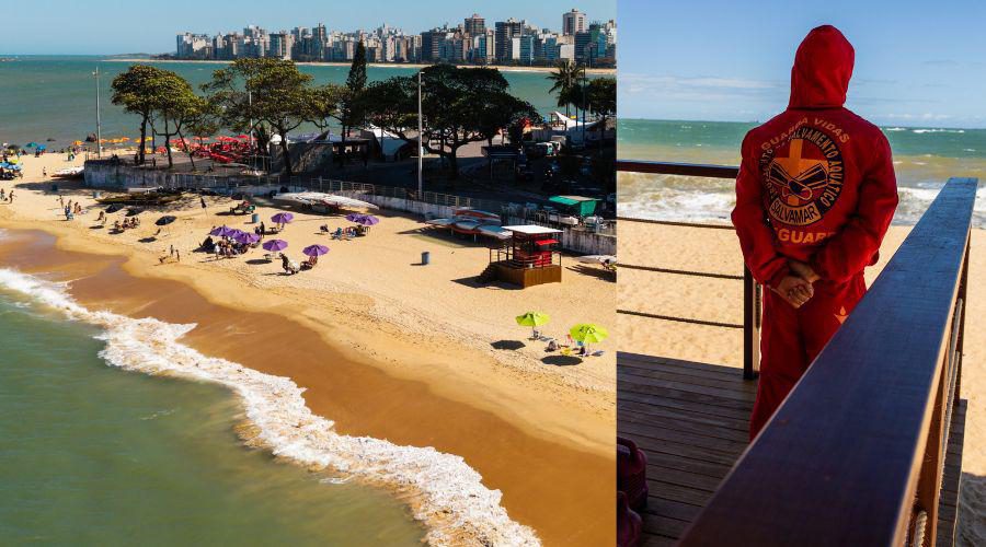 ​Operação Verão: guarda-vidas distribuem pulseirinhas para crianças nas praias