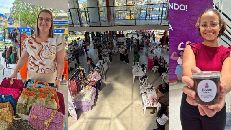 Feira de mulheres empreendedoras e outras ações acontecem no Parque Urbano