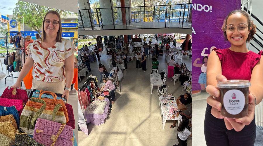 Feira de mulheres empreendedoras e outras ações acontecem no Parque Urbano
