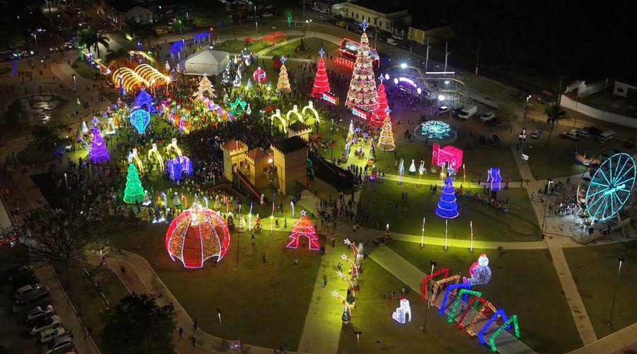 Vila Natalina na Prainha vai encantar o público até o dia 6 de janeiro