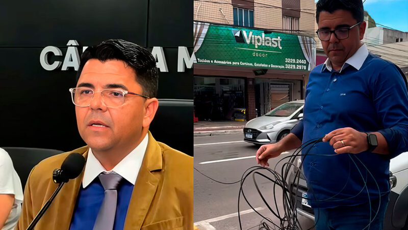 Fios soltos ameaçam moradores de Vila Velha e expõem jogo de empurra entre empresas