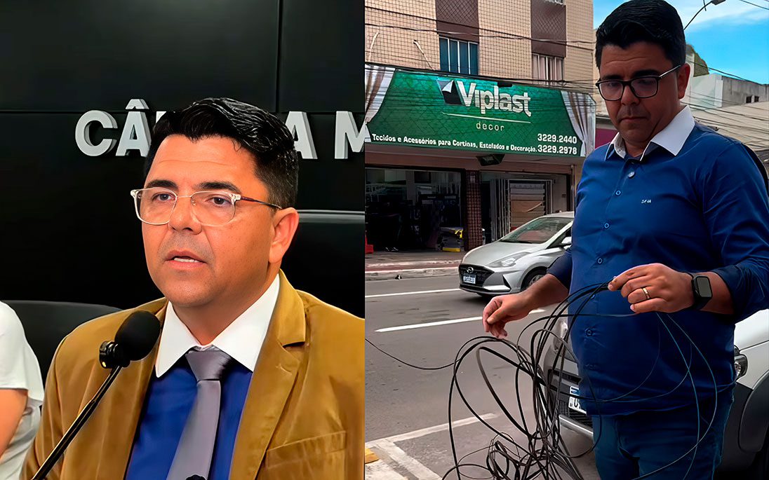 Fios soltos ameaçam moradores de Vila Velha e expõem jogo de empurra entre empresas